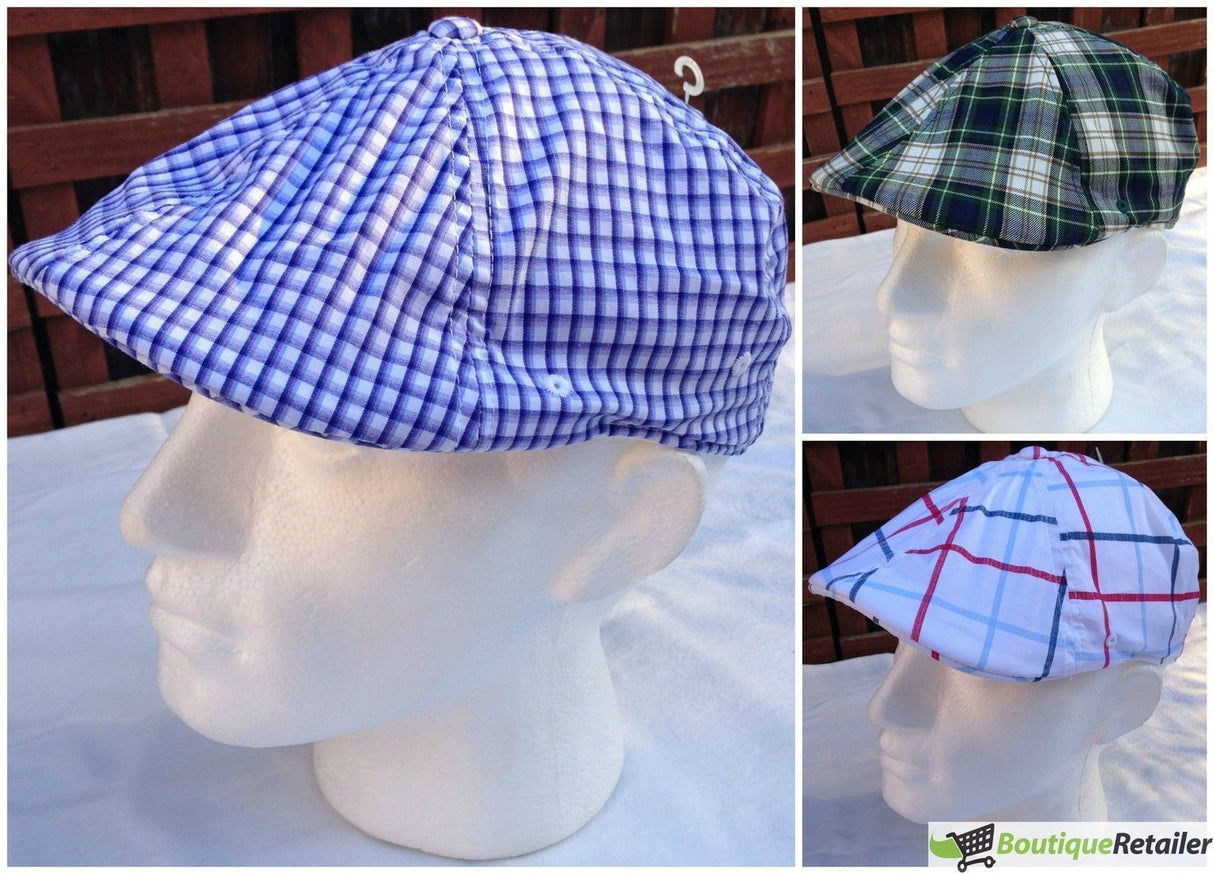 KANGOL Plaid 504 Ivy Cap Flexfit Summer sboy Driving Hat K1019FA