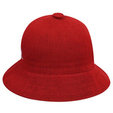 Kangol Unisex Tropic Casual Bucket Hat Summer Cool Sun Cap - Scarlet Red