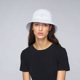 KANGOL Tropic Casual Bucket Hat K2094ST Summer Sun Brim Cap - White