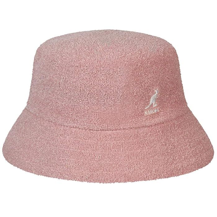 Kangol Bermuda Bucket Hat Summer Camping Beach Fishing Cap - Dusty Rose