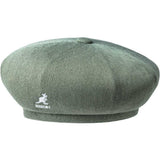 Kangol Womens Bamboo Jax Beret Lightweight & Breathable Fashion Hat - Oil Green