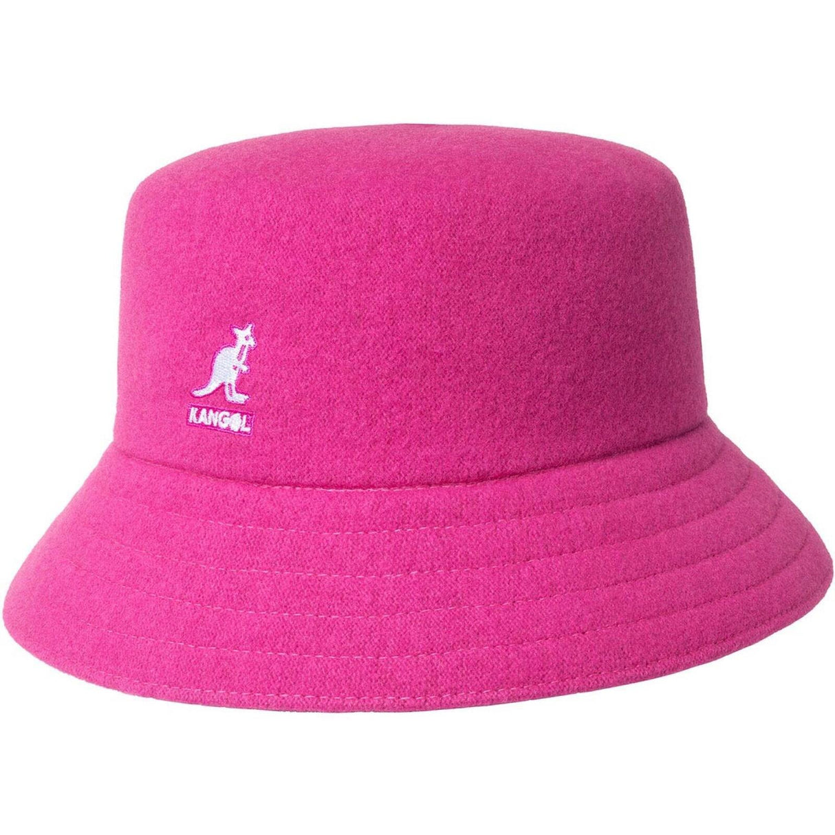 Kangol Mens Lahinch Bucket Hat Warm Winter Cap Outdoor - Electric Pink - S