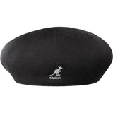 Kangol Tropic Halifax Military Hat Beret Newsboy Flat Cap - Black