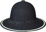 Kangol Womens Tropic Wide Brim Stripe Casual Lightweight Bucket Hat - Black - L