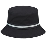 Kangol Mens Stripe Lahinch Bucket Hat - Black