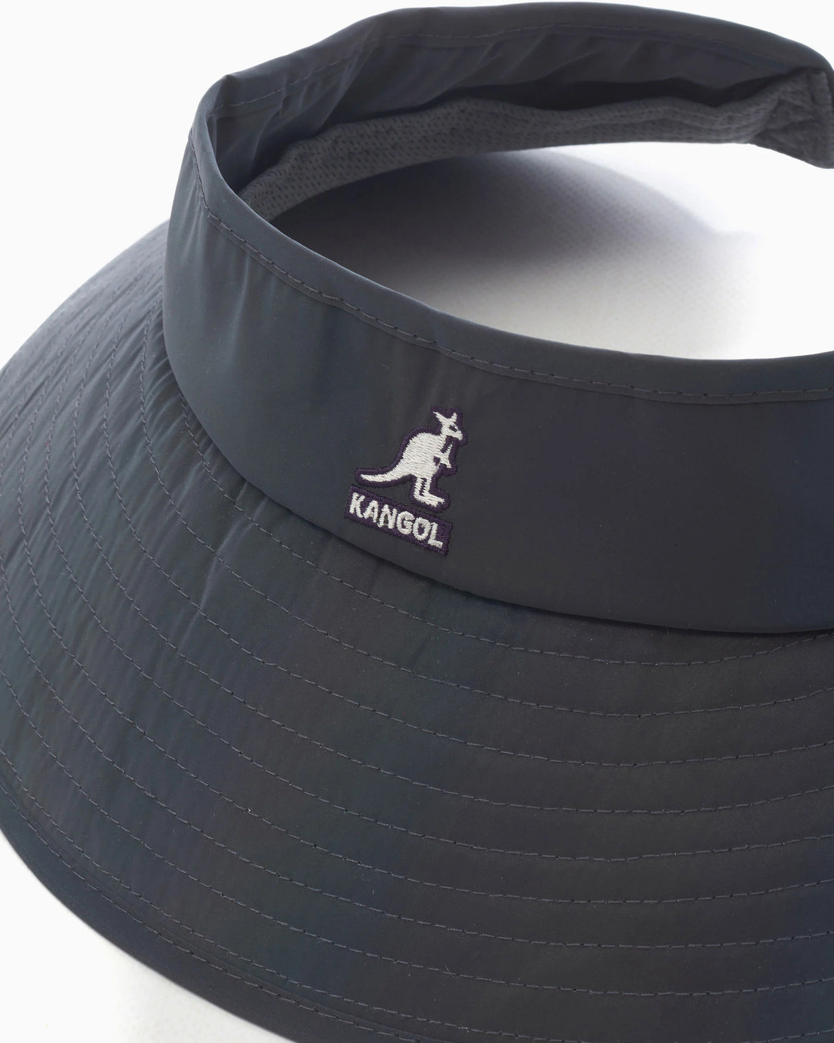 Kangol Iridescent Unisex Visor Cap Hat - Ink Navy - One Size