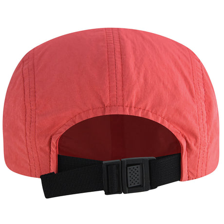 Kangol Mens Soft Touch 5 Panel Baseball Cap Adjustable Back Strap - Cherry Glow