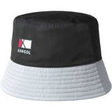 Kangol Mens Rave Reversible Sport Bucket Hat High Gloss Fashion Cap - Silver