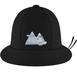 Kangol Stay Puffed Casual Bucket Hat Foldable Winter Cap - Black