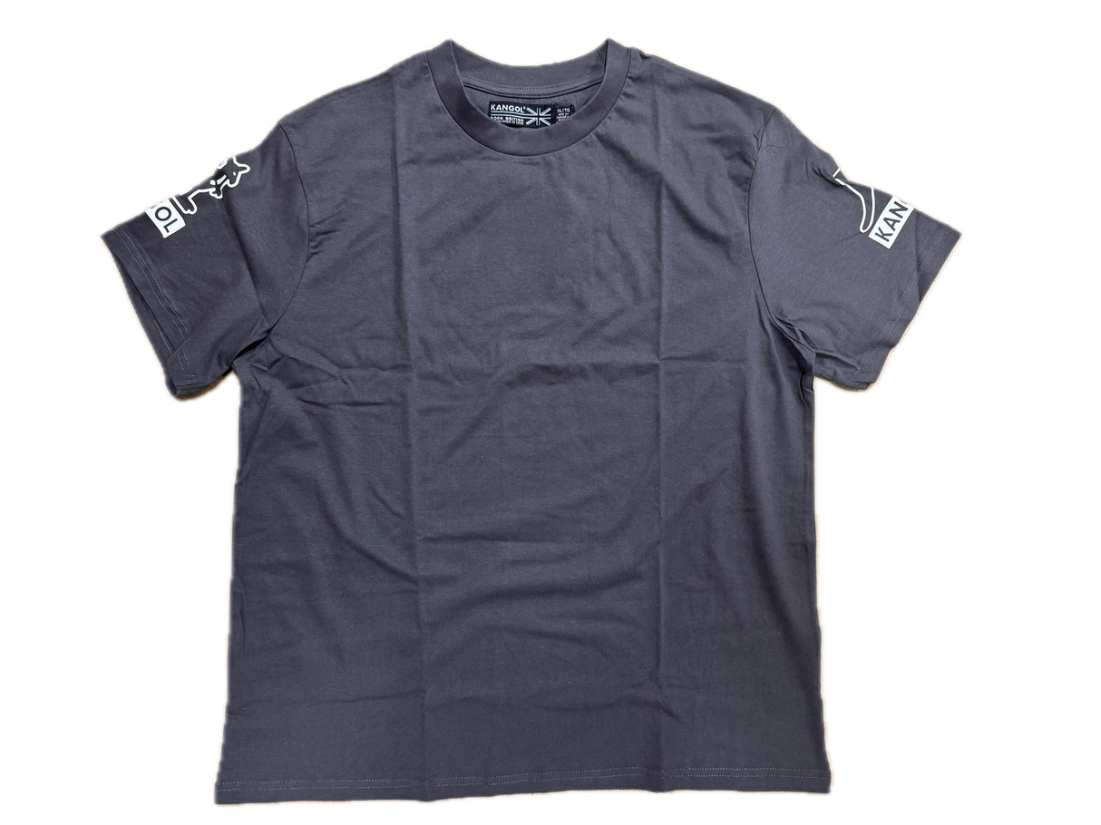 Kangol Gothic Tee T-Shirt in Charcoal