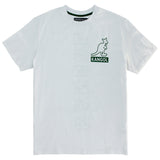 Kangol Big Logo Short Sleeve Tennis T-Shirt Top - White