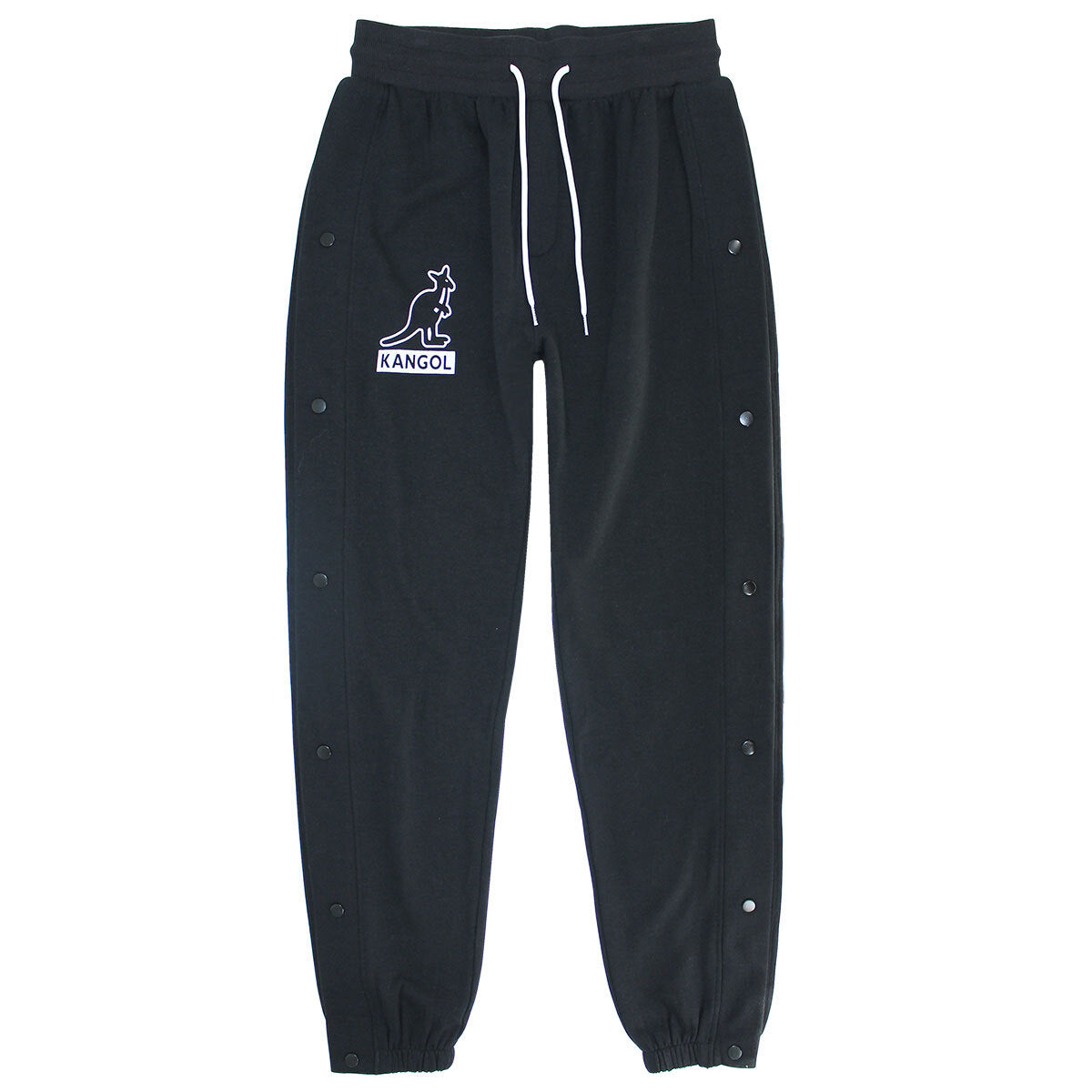 Kangol Game Day Joggers Track Pants Trackies - Black