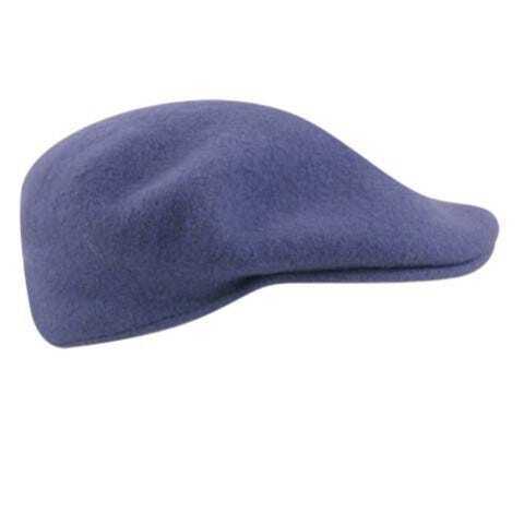 Kangol Kids 504 Seamless Wool Hat Purple Flat Cap