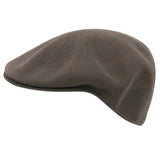 KANGOL Tropic 504 Ivy Cap Mens Light Flat Driving Summer Hat Classic Original - Coffee