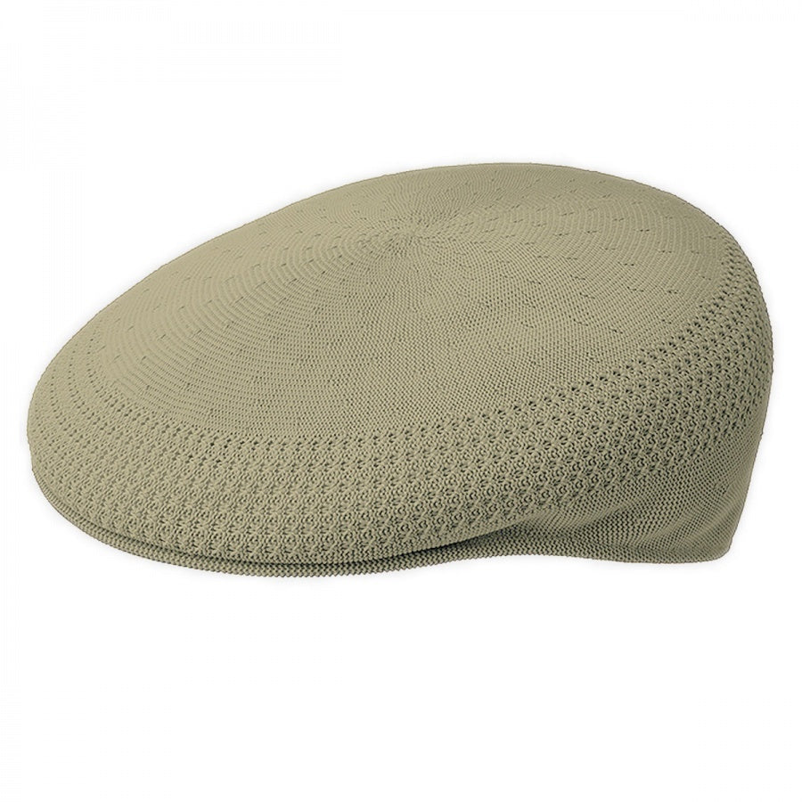 KANGOL Tropic Ventair 504 Ivy Cap 0290BC Classic Summer Vintage Flat Driving Hat - White