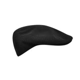 KANGOL Tropic Ventair 504 Ivy Cap 0290BC Summer Flat Driving Hat - Black