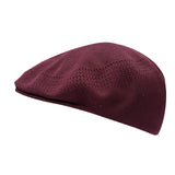 KANGOL Tropic Ventair 504 Ivy Cap 0290BC Summer Flat Driving Hat - Oxblood - S