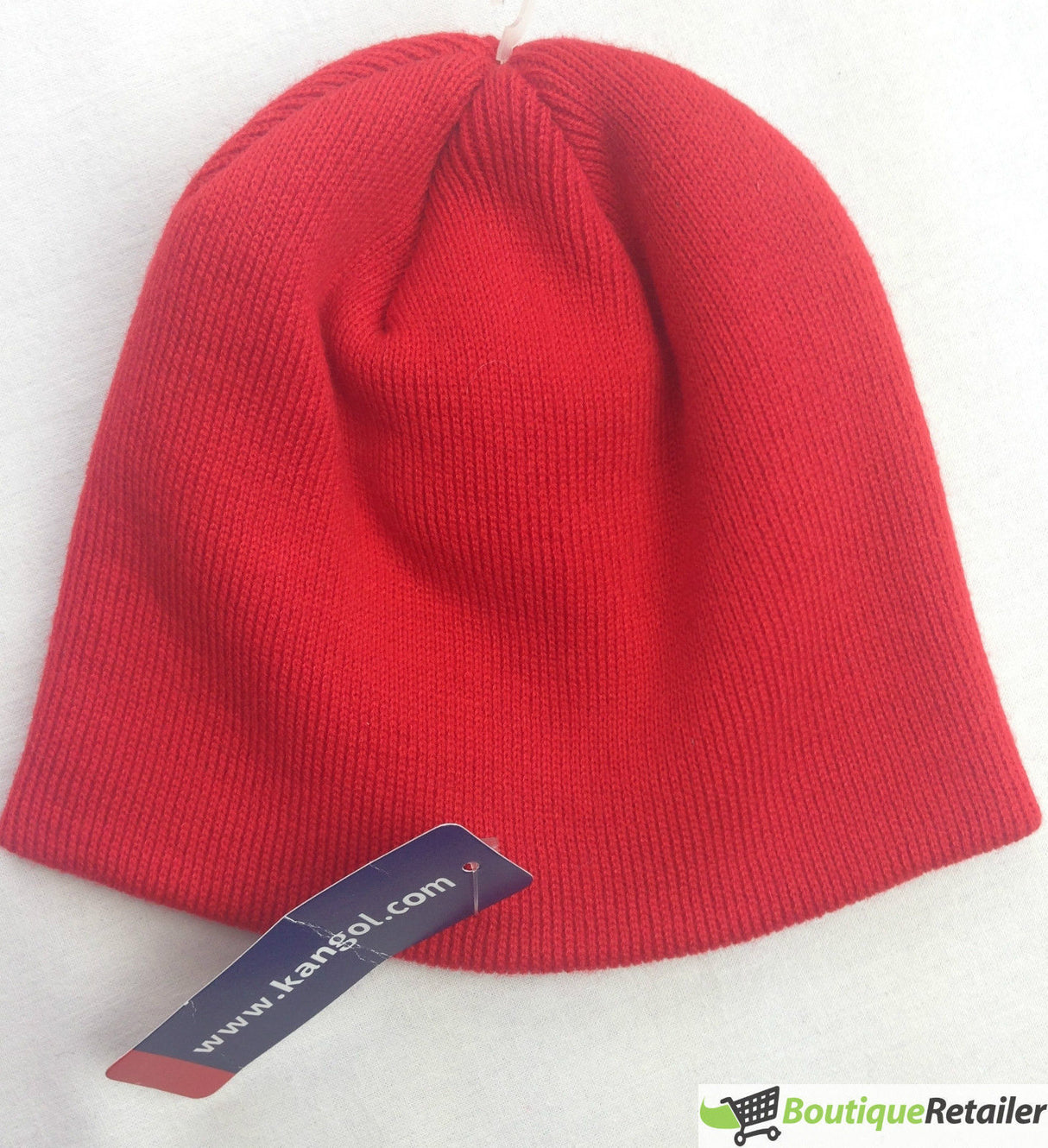 KANGOL Kids Acrylic Cuffless Pull On Beanie Hat Childrens Cap One Size