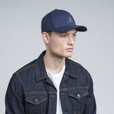 KANGOL Wool Flexfit Baseball Cap Hat - Dark Blue (Navy)