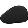 KANGOL Seamless Wool 507 Cap K0875FA Warm Winter Ivy Hat - Black