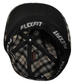 KANGOL Plaid 504 Ivy Cap Mens Flexfit Driving Newsboy Hat - Velvet Check - L/XL