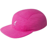 Kangol Womens Embossed 5 Panel Hat Baseball Cap with Adjustable Back - Pink