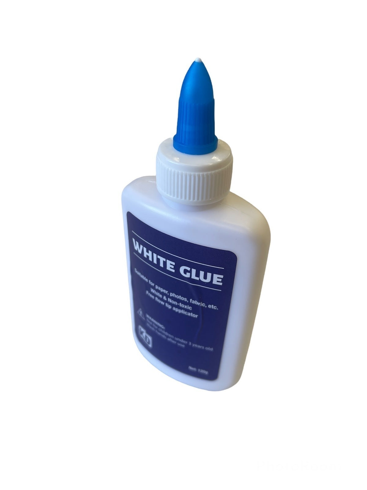 120g Liquid White Glue Free Flow Tip Applicator for Paper, Photos, Fabric