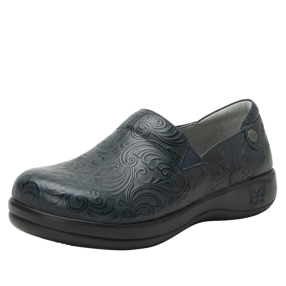 Alegria Womens Professional Leather Shoes Keli  - Ocean Gale