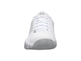 K-Swiss Womens Bigshot 4 AC Tennis Shoes - White/Silver