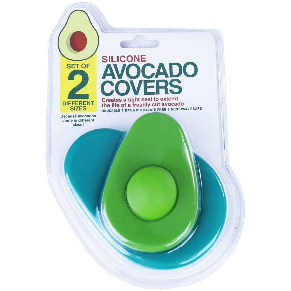 2pcs Avocado Keeper Saver Food Hugger Storage Covers Stay Fresh Silicone