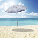 Outdoor Garden Beach Umbrella 1.8m Sun Shade w/Carry Bag Tilt Pool Sun Protection AU