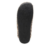 Alegria Womens Leisurelee Open Back Slippers Scuffs Moccasins - Leopard