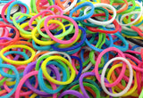 1200 LOOM BANDS Rubber Refill Kit DIY Magical Bracelet 48 S Clips 4 Hooks Bandz