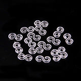 1200 LOOM BANDS Rubber Refill Kit DIY Magical Bracelet 48 S Clips 4 Hooks Bandz