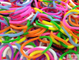 2400 LOOM BANDS Rubber Refill Kit DIY Magical Bracelet 96 S Clips, 8 Hooks