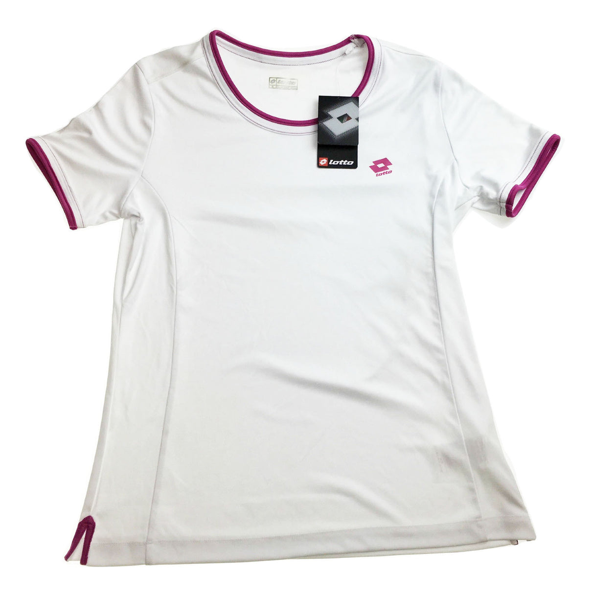 LOTTO Womens Tennis Share Round Crew Neck Top T Shirt Performance Q2455