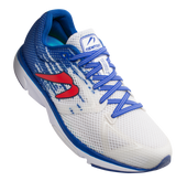 Newton Mens Distance Running Shoes Runners Sneakers - White/Royal Blue