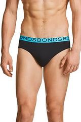 1x 4-Pack Bonds Mens Underwear Hipster Brief Underpants Undies - Multipack