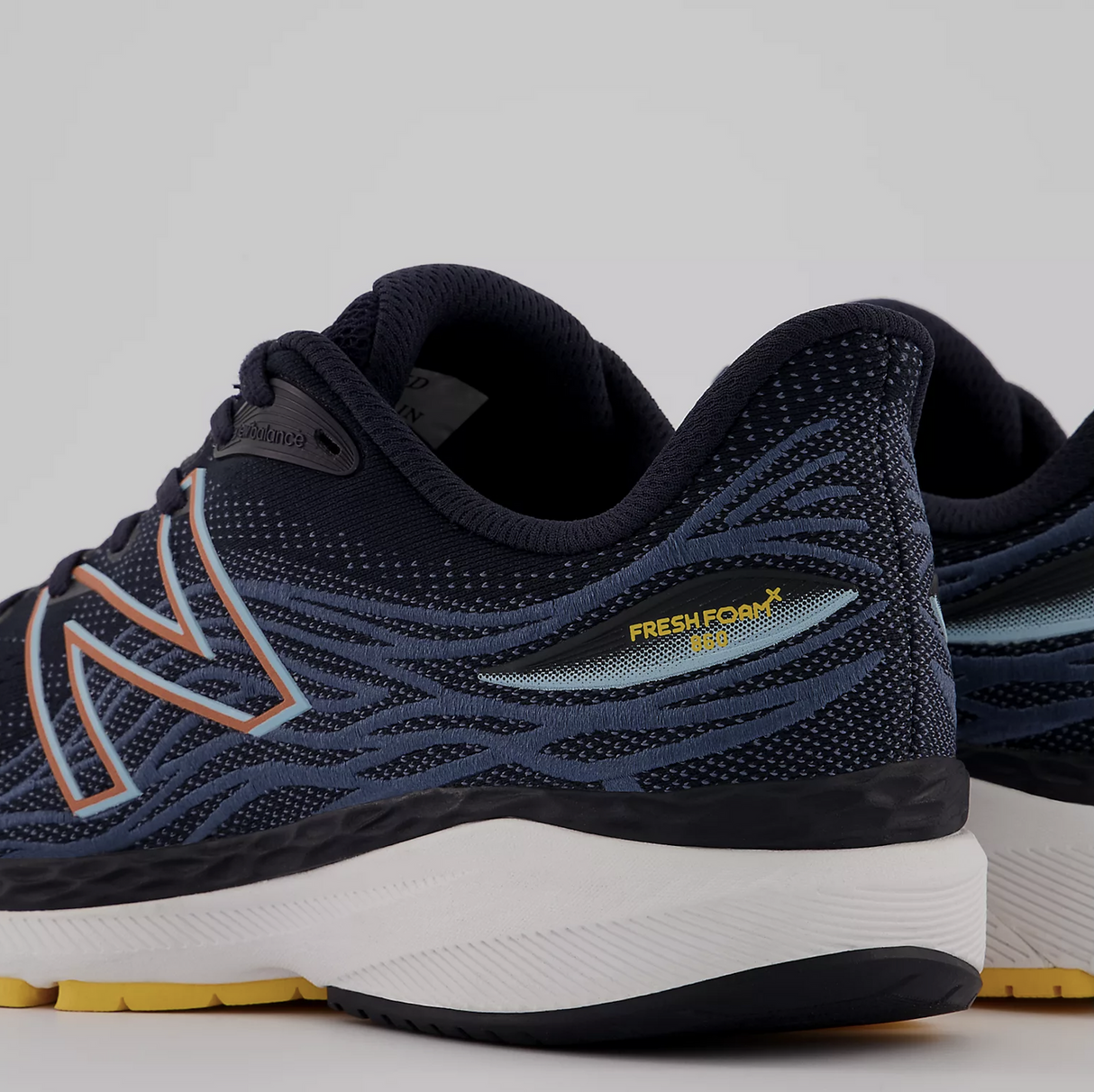 New Balance Mens Fresh Foam X 860 V12 Shoes Runnning Sneakers - Navy/White