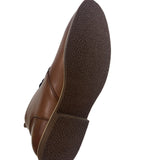 MASSA Ancona Chukka Leather Boots Shoes - Tan Brown