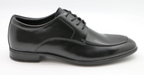 Massa Matteo Leather Lace Up Dress Shoes Business Work - Black