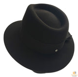 MAYSER Trilby Fedora Hat Wool Felt Cap Packable Crushable