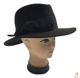 MAYSER Trilby Fedora Hat Wool Felt Cap Packable Crushable