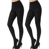 1 Pack of 2 Mannequin Pantyhose 13 Denier Hosiery Stockings in Black