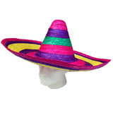 2x Set Mexican Sombrero Fancy Dress Spanish Straw Hat Costume Party