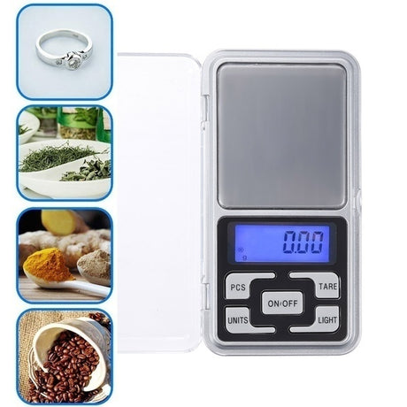 200g 0.01 DIGITAL POCKET SCALES JEWELLERY ELECTRONIC Milligram Micro Mg Weigh