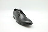 Massa Mens Michael Leather Dress Shoes Work Business Formal - Black