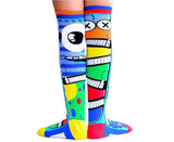 Madmia Boy's Monster Super Fun and Colourful Monster Socks - Multicolour