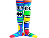 Madmia Boy's Monster Super Fun and Colourful Monster Socks - Multicolour