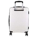 2x Pierre Cardin Inspired Milleni Cabin Luggage Bag 54cm (39L) - Blue & White